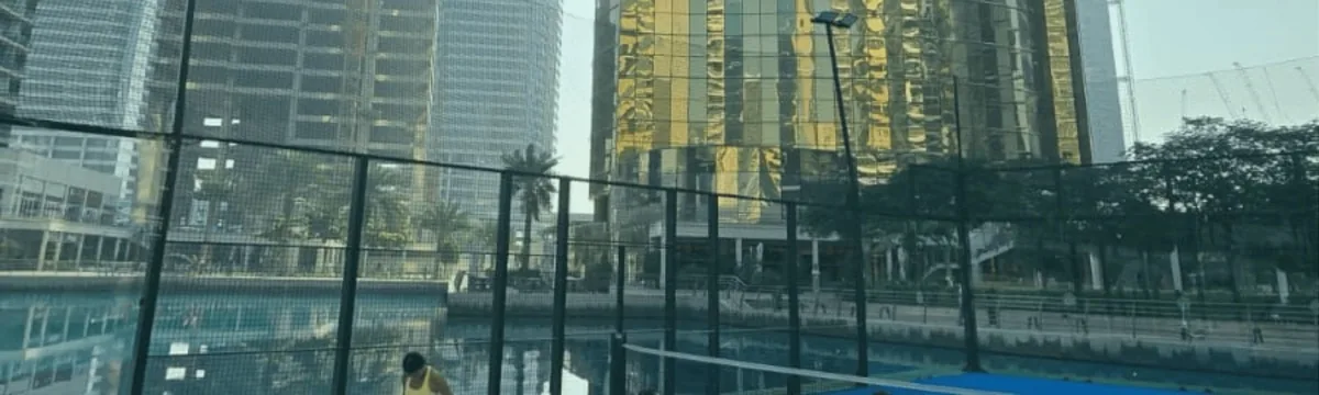 Padel tournament at Padel Islands Dubai JLT